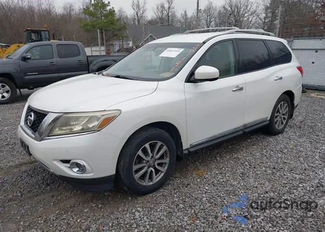 2015 Nissan Pathfinder Sl from USA, damaged, VIN 5N1AR2MM9FC630363